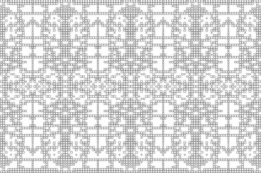 Soyut arkaplan. Monokrom dokusu. Beyaz arkaplanda siyah beyaz çizgiler.