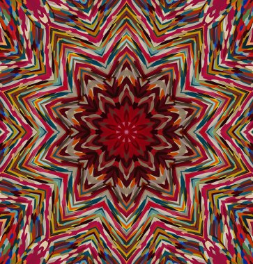 Soyut kaleydoskop arkaplanı. Çoklu renkli kaleydoskop dokusu.