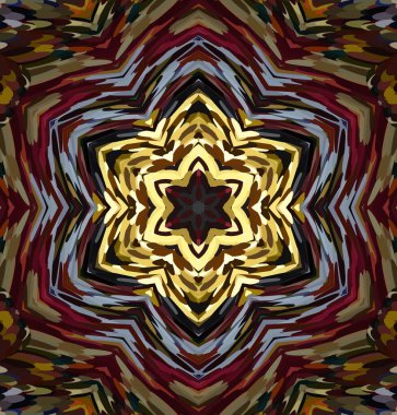 Soyut kaleydoskop arkaplanı. Çoklu renkli kaleydoskop dokusu.