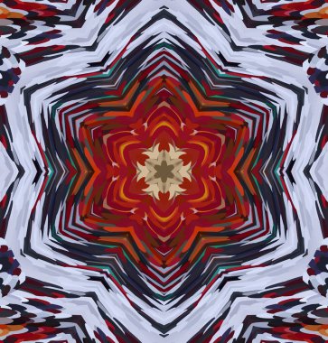 Soyut kaleydoskop arkaplanı. Çoklu renkli kaleydoskop dokusu.