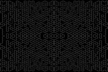 Soyut arkaplan. Monokrom dokusu. Beyaz arkaplanda siyah beyaz çizgiler.