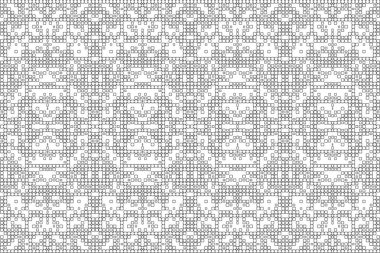 Soyut arkaplan. Monokrom dokusu. Beyaz arkaplanda siyah beyaz çizgiler.