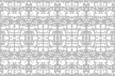 Soyut arkaplan. Monokrom dokusu. Beyaz arkaplanda siyah beyaz çizgiler.