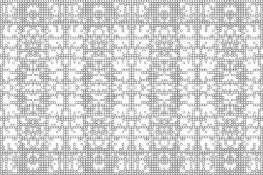 Soyut arkaplan. Monokrom dokusu. Beyaz arkaplanda siyah beyaz çizgiler.