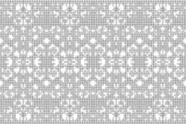 Soyut arkaplan. Monokrom dokusu. Beyaz arkaplanda siyah beyaz çizgiler.