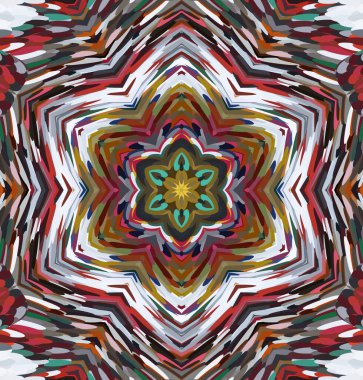 Soyut kaleydoskop arkaplanı. Çoklu renkli kaleydoskop dokusu.