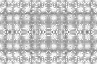 Soyut arkaplan. Monokrom dokusu. Beyaz arkaplanda siyah beyaz çizgiler.