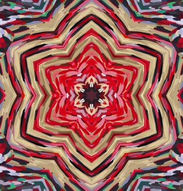 Soyut kaleydoskop arkaplanı. Çoklu renkli kaleydoskop dokusu.