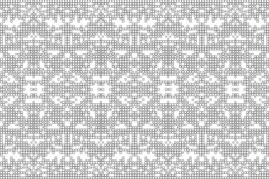 Soyut arkaplan. Monokrom dokusu. Beyaz arkaplanda siyah beyaz çizgiler.