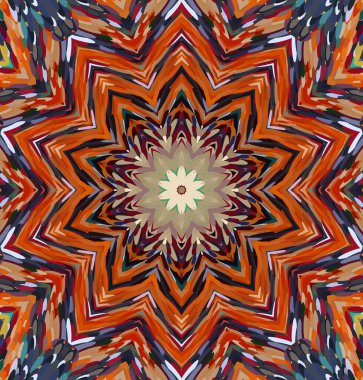 Soyut kaleydoskop arkaplanı. Çoklu renkli kaleydoskop dokusu.