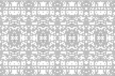 Soyut arkaplan. Monokrom dokusu. Beyaz arkaplanda siyah beyaz çizgiler.