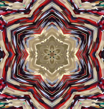 Soyut kaleydoskop arkaplanı. Çoklu renkli kaleydoskop dokusu.