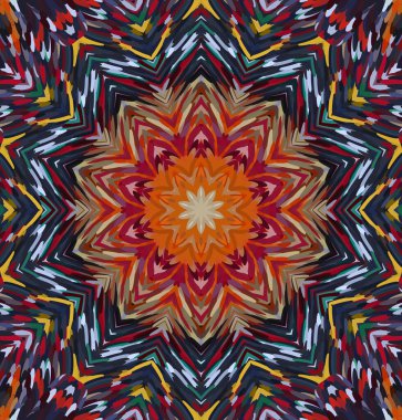 Soyut kaleydoskop arkaplanı. Çoklu renkli kaleydoskop dokusu.