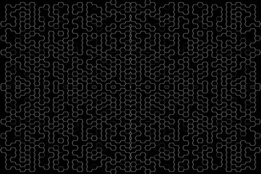 Soyut arkaplan. Monokrom dokusu. Beyaz arkaplanda siyah beyaz çizgiler.