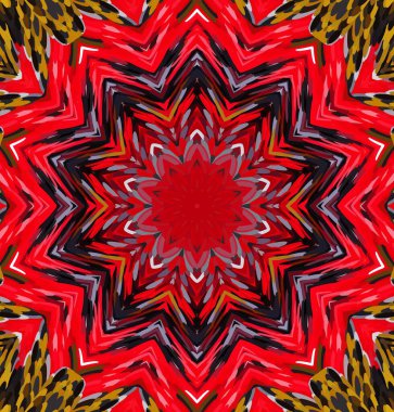 Soyut kaleydoskop arkaplanı. Çoklu renkli kaleydoskop dokusu.