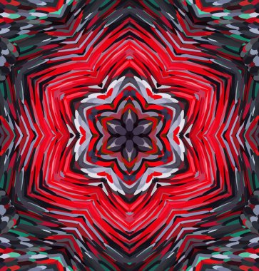 Soyut kaleydoskop arkaplanı. Çoklu renkli kaleydoskop dokusu.