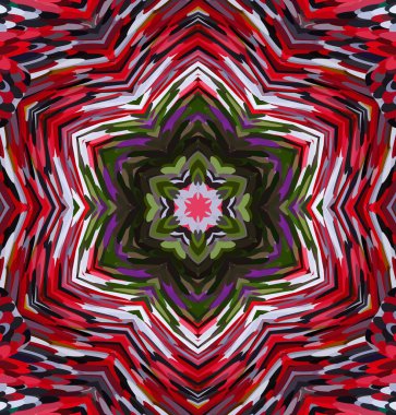 Soyut kaleydoskop arkaplanı. Çoklu renkli kaleydoskop dokusu.