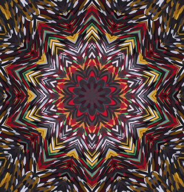 Soyut kaleydoskop arkaplanı. Çoklu renkli kaleydoskop dokusu.