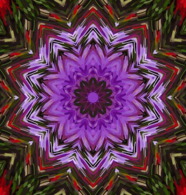 Soyut kaleydoskop arkaplanı. Çoklu renkli kaleydoskop dokusu.