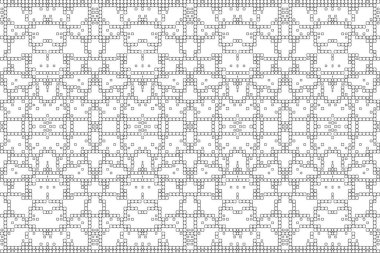 Soyut arkaplan. Monokrom dokusu. Beyaz arkaplanda siyah beyaz çizgiler.