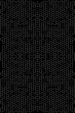 Soyut arkaplan. Monokrom dokusu. Beyaz arkaplanda siyah beyaz çizgiler.