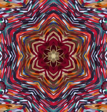 Soyut kaleydoskop arkaplanı. Çoklu renkli kaleydoskop dokusu.