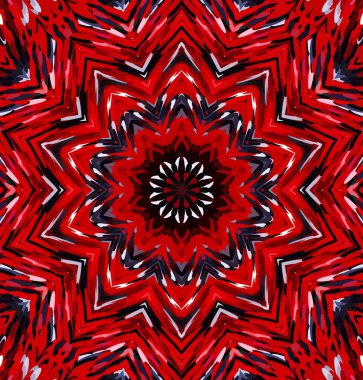 Soyut kaleydoskop arkaplanı. Çoklu renkli kaleydoskop dokusu.