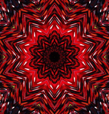 Soyut kaleydoskop arkaplanı. Çoklu renkli kaleydoskop dokusu.