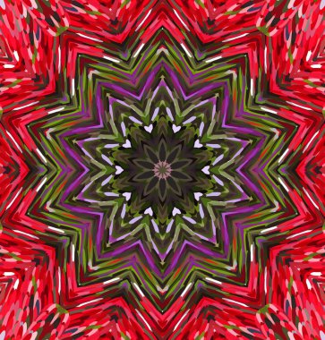 Soyut kaleydoskop arkaplanı. Çoklu renkli kaleydoskop dokusu.