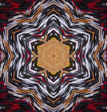 Soyut kaleydoskop arkaplanı. Çoklu renkli kaleydoskop dokusu.