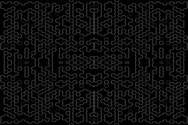 Soyut arkaplan. Monokrom dokusu. Beyaz arkaplanda siyah beyaz çizgiler.