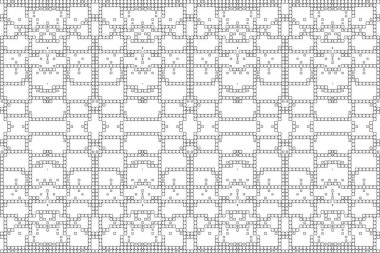 Soyut arkaplan. Monokrom dokusu. Beyaz arkaplanda siyah beyaz çizgiler.
