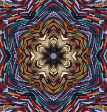 Soyut kaleydoskop arkaplanı. Çoklu renkli kaleydoskop dokusu.