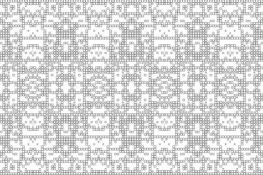 Soyut arkaplan. Monokrom dokusu. Beyaz arkaplanda siyah beyaz çizgiler.