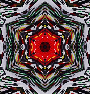 Soyut kaleydoskop arkaplanı. Çoklu renkli kaleydoskop dokusu.