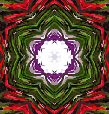 Soyut kaleydoskop arkaplanı. Çoklu renkli kaleydoskop dokusu.