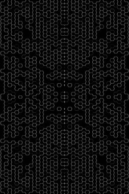 Soyut arkaplan. Monokrom dokusu. Beyaz arkaplanda siyah beyaz çizgiler.