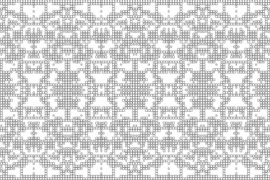 Soyut arkaplan. Monokrom dokusu. Beyaz arkaplanda siyah beyaz çizgiler.