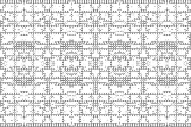 Soyut arkaplan. Monokrom dokusu. Beyaz arkaplanda siyah beyaz çizgiler.