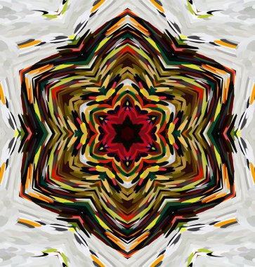 Soyut kaleydoskop arkaplanı. Çoklu renkli kaleydoskop dokusu.