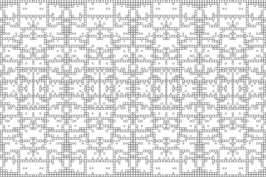 Soyut arkaplan. Monokrom dokusu. Beyaz arkaplanda siyah beyaz çizgiler.
