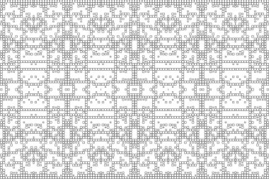 Soyut arkaplan. Monokrom dokusu. Beyaz arkaplanda siyah beyaz çizgiler.