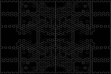 Soyut arkaplan. Monokrom dokusu. Beyaz arkaplanda siyah beyaz çizgiler.