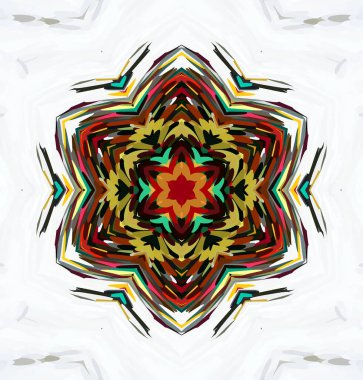 Soyut kaleydoskop arkaplanı. Çoklu renkli kaleydoskop dokusu.