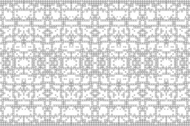 Soyut arkaplan. Monokrom dokusu. Beyaz arkaplanda siyah beyaz çizgiler.