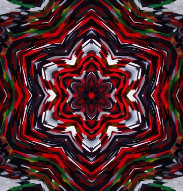 Soyut kaleydoskop arkaplanı. Çoklu renkli kaleydoskop dokusu.