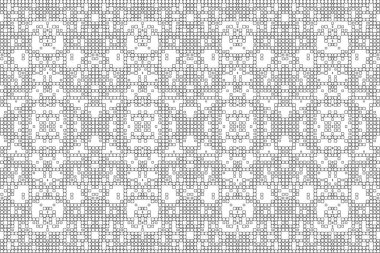 Soyut arkaplan. Monokrom dokusu. Beyaz arkaplanda siyah beyaz çizgiler.