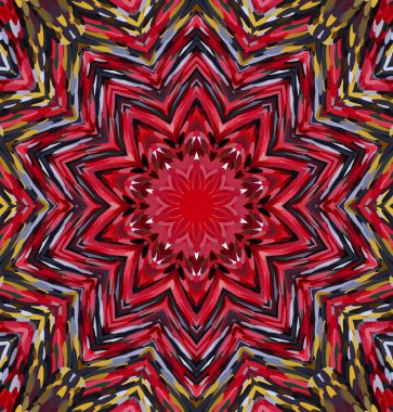 Soyut kaleydoskop arkaplanı. Çoklu renkli kaleydoskop dokusu.