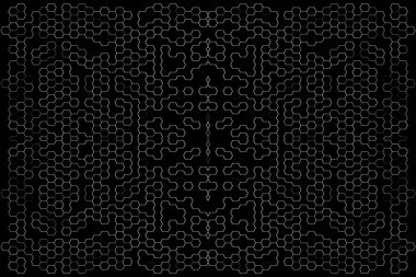 Soyut arkaplan. Monokrom dokusu. Beyaz arkaplanda siyah beyaz çizgiler.