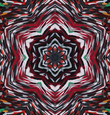 Soyut kaleydoskop arkaplanı. Çoklu renkli kaleydoskop dokusu.